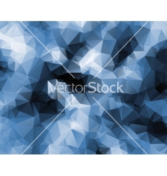 Free polygonal abstract blue vector - Free vector #214437