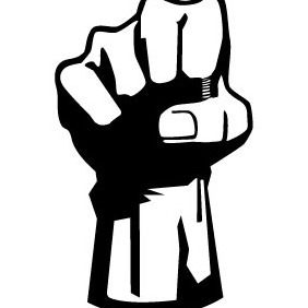 Fist Vector Image 3 - Free vector #214627