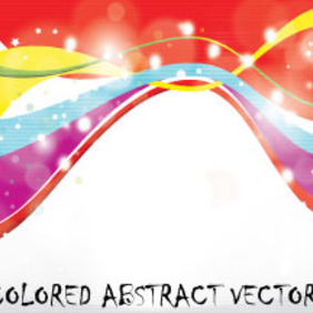 Colored Abstract Vector Graphic Art - vector gratuit #214737 