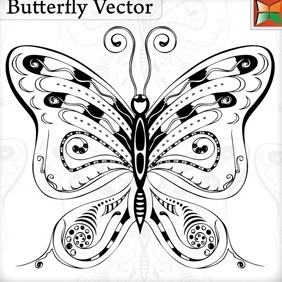 Butterfly Vector - vector #215327 gratis