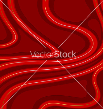 Free curve and stripes art vector - vector gratuit #215877 