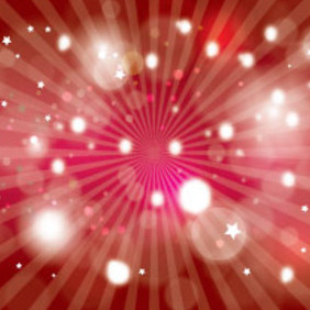 Red One Abstract Free Vector - vector gratuit #217237 