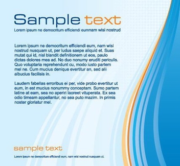 Corporate Template - Free vector #217277