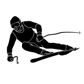Skier Vector Image - Kostenloses vector #218057