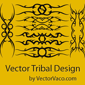 Tribal Vector Arts - Kostenloses vector #219817
