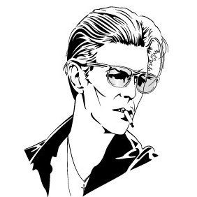 David Bowie Vector Image - Free vector #220177