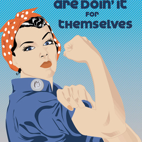 Sisters Can Do It - Free vector #221167
