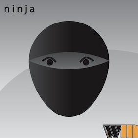 Ninja Face - Free vector #221897