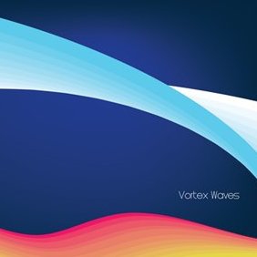 Vortex Waves Vector Graphic - Kostenloses vector #222737