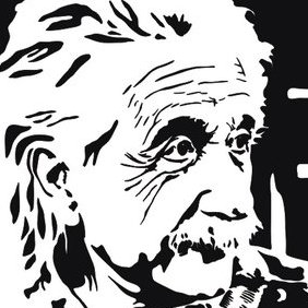 Albert Einstein - vector gratuit #222857 