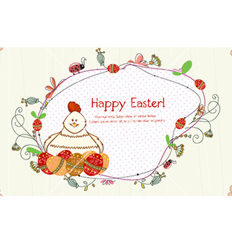 Free easter frame vector - Free vector #223117