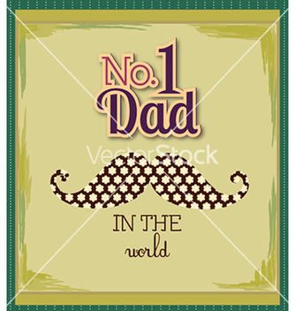 Free fathers day vector - Kostenloses vector #224217