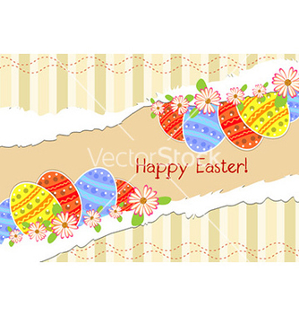 Free torn cardboard with eggs vector - Free vector #225207