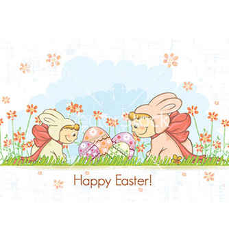 Free easter background vector - Kostenloses vector #225667