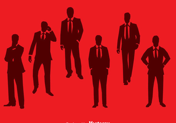 Bussiness Man Silhouette - Free vector #273397