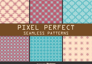 Pixel Patterns - бесплатный vector #273997