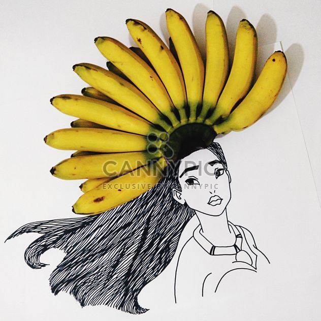 Pocahontas with banana brunch - бесплатный image #275077