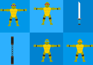 Ninja Turtles - бесплатный vector #297667