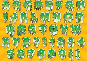 Halloween Alphabet Set - vector #302647 gratis