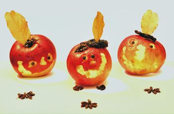 Baked apples smiling - бесплатный image #303327