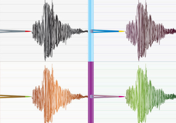 Seismograph Background - Free vector #303497
