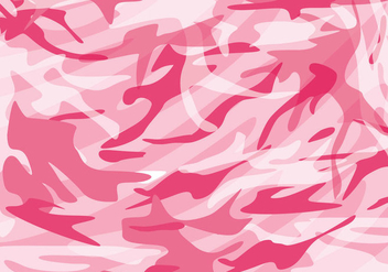 Pink camo background vector - vector gratuit #303637 