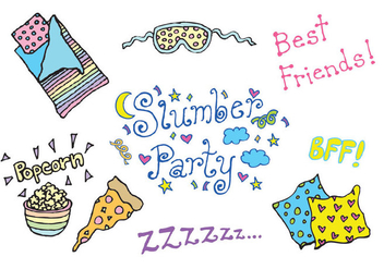 Free Slumber Party Vector Series - vector gratuit #303857 