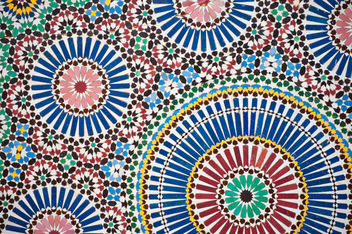 Islamic mosaic pattern - бесплатный image #310047