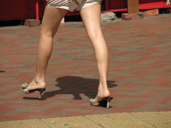 Shorts & high-heels - image #313847 gratis