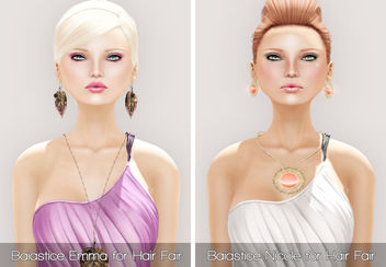 Baiastice Emma & Nicole for Hair Fair 2013 and PXL JADE in PALE and Sun Kissed - image #315667 gratis
