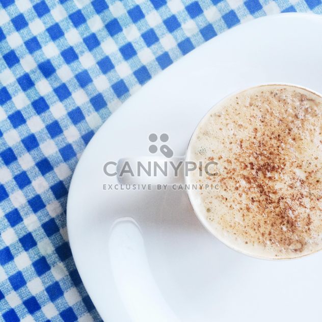 Cup of cappuccino with cinnamon - бесплатный image #329137
