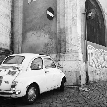 Retro Fiat 500 Car - Kostenloses image #331277