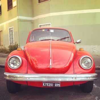 Old red car - Free image #331357