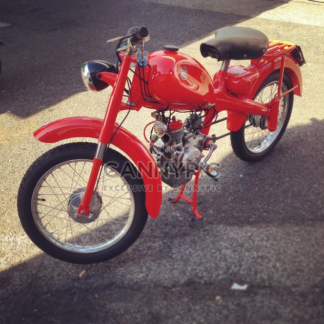 Red Motom 48 motorcycle - Free image #331487