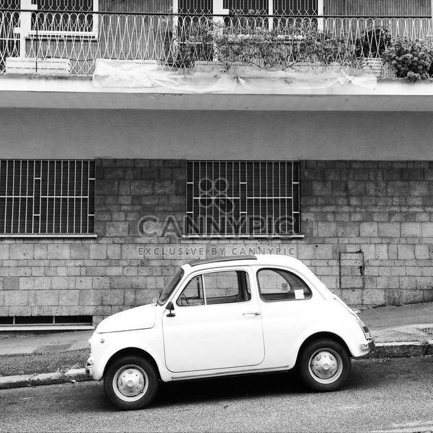 White Fiat 500 car - Free image #331927