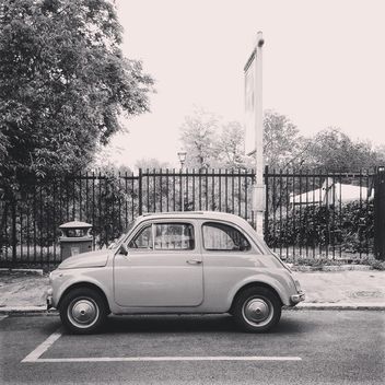 Old small Fiat 500 car - Free image #332017