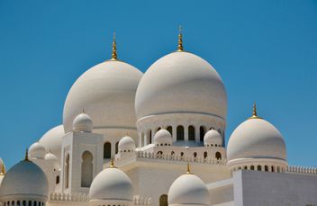 White doms of Mosque - image gratuit #333257 