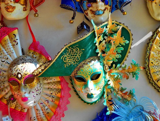 Masks on carnival - бесплатный image #333657