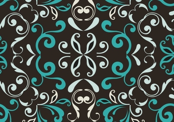 Seamless floral pattern background - vector #334017 gratis
