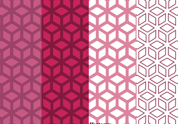Geometric Purple Background - Free vector #334067