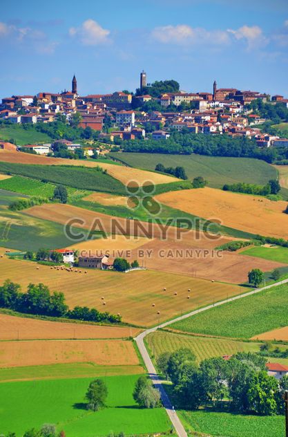 View on Monferrato village in Piemonte - image #334777 gratis