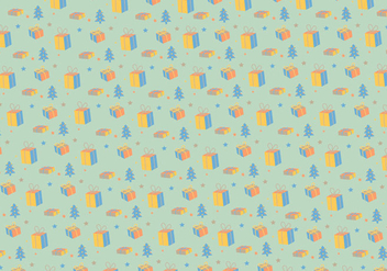 Christmas pattern background - vector gratuit #335787 