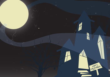 Free Haunted Mansion Vector - Free vector #336017