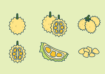 FREE DURIAN VECTOR - Free vector #336647