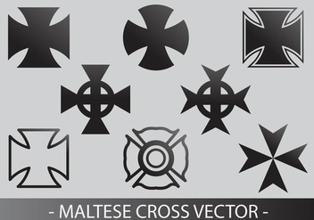 maltese cross vector - vector gratuit #337607 