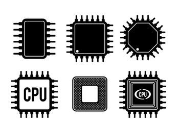 CPU Vector - Kostenloses vector #341707