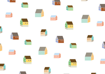 House Pattern Background - vector gratuit #343257 