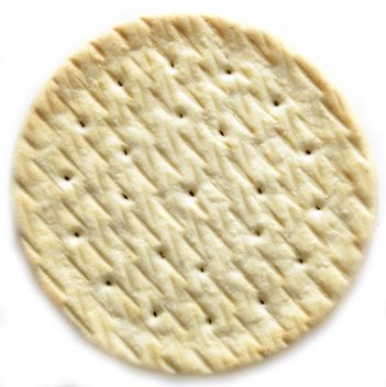 Closeup of cookie on white background - бесплатный image #345067