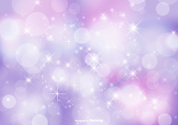 Abstract Bokeh and Glitter Background Illustration - Kostenloses vector #347477