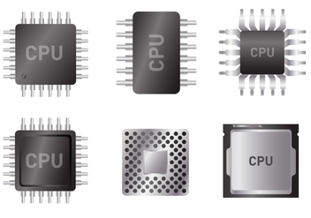 Micro CPU Vectors - Kostenloses vector #348087